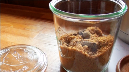 しょうが湯用の沖縄黒糖 しょうが湯用の沖縄黒糖